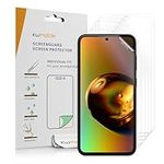 kwmobile Screen Protectors Compatible with Samsung Galaxy S23 FE Screen Protector - 6X Ultra-Clear Transparent Phone Films