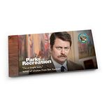 Ron Swanson Quote Notecards - Parks and Recreation TV Show Wisdom - Funny and Inspirational Notecard Booklet - For Fans of Ron Swanson and Parks and Rec