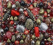 Tribal Red Jewellery Making Starter Beads Mix Set