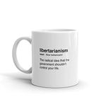 Libertarian Mug, Funny Libertarianism Gift, Libertarian Party Mug, Free Market Capitalism Mug