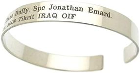 Custom Military Memorial Bracelet -