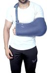 EASEFIT Arm Supporter Arm Sling Baagy with Elbow Support, Arm Immobilizer Brace for Fracture, Sprain, Dislocation and Pain Relief Arm Support Belt (L)