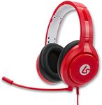 LucidSound LS10X Wired Gaming Headset for Xbox Series X|S - Pulse Red, Xbox One, Xbox One X, Xbox One S, Xbox 360, PC, Mac, VR, Android, and iOS, Mobile, Headphones, Chat, Gaming Audio