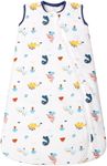 Baby Sleep Sack, 2.5 TOG Sleeveless Baby Winter Wearable Blanket with 2-Way Zipper, Cotton Toddler Sleeping Bag for Infant Toddler Newborn (Dinosaur, Small Size)