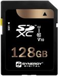 Synergy Digital 128GB, SDXC UHS-I Memory Card, Compatible with Sony ZV-1F Vlogging Digital Camera - Class 10, U1, 100MB/s, 300 Series