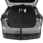 Car Tailgate Mesh Screen, Breathable Mesh Net for Car Tailgate for UV Sun Protection Ventilation Privacy Protection Magnetic Suction for SUV MPV Camping Self Drive Trip, Car Camping Accessories