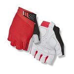 Giro Monaco II Gel Bike Gloves Men red/white Size L 2019 Full finger bike gloves