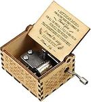 You are My Sunshine Wooden Music Box for Mom Gifts, Laser Engraved Hand Crank Classical Sunshine Music Box Gift for Mom Birthday/Christmas/Mother's Day (To Mom)