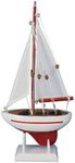 Hampton Nautical Pacific Sailer Red