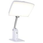 Carex Day-Light Sky Bright Light Therapy Lamp - 10,000 LUX Light Therapy Lamp at 12 Inches, Sunlight Lamp, Daylight Lamp, Therapy Light for Low Energy Levels, White