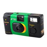 Fujifilm QuickSnap Flash 400/27 Camera, Green (7033661)