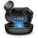 Wireless Earbuds Bluetooth Headphones in-Ear, Noise Cancelling Earbuds Stereo Sound, Deep Bass & with Charging Case Air Buds Pro Touch Control, Wireless Headphone IPX7 Waterproof Sport