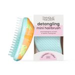 Tangle Teezer Original Detangler Brush, Dry & Wet Travel Size Mini Hair Brush, for Kids & All Hair Types, Dino Mighty