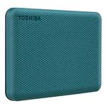 Toshiba Canvio Advance 1TB Portable External Hard Drive USB 3.0, Green - HDTCA10XG3AA