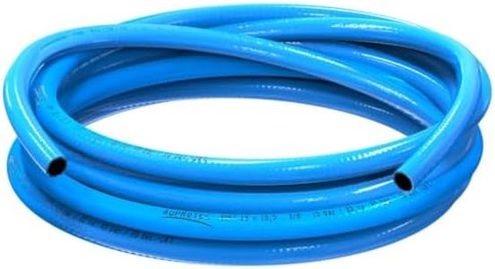 AUPROTEC Tuyau à air comprimé 10 mm de diamètre intérieur 10 m Tuyau en PVC I Tuyau en tissu à 3 couches pour compresseur d'air comprimé I Bund/mètre Tuyau de compresseur très flexible