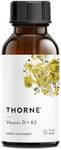 THORNE - Vitamin D + K2 Liquid with