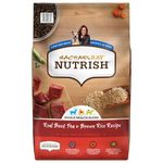 Rachael Ray Nutrish Premium Natural Dry Dog Food, Real Beef, Pea, Brown Rice Recipe, 28 Lbs