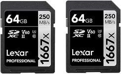 Lexar Professional 1667x SD Card 64