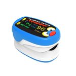 BEBAPOW Paediatric Oximeter, Fingertip Pulse Oximeter for Kids & Children, Blood Oxygen Saturation, Pulse Rate Monitoring, USB-C Charging