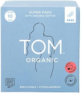 TOM Organic Super Ultra Thin Pads, 10 count