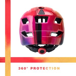 OnBros Kids Bike Helmet with Visor – Adjustable for Ages 5-14, Boys & Girls