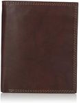 Buxton Men's Hunt Credit Card Folio, Brown, One Size