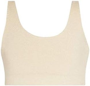 Aster Tank Bra, Ultra Soft Organic Cotton | Teens & Tweens Reversible & Seamless First Bra, Wide Band for Extra Support | Comfortable Sports Bra
