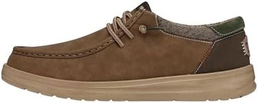 Hey Dude Paul Nut Size M10 | Men's Shoes | Men's Slip On Loafers | Comfortable & Light-Weight