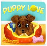 Puppy Love Finger Puppet Board Book for Little Dog Lovers, Ages 1-4 (Children's Interactive Finger Puppet Board Book)