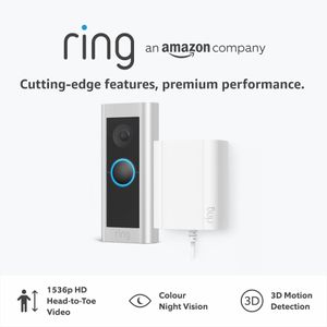 Ring Video Doorbell Pro 2 – 1080p HD Smart WiFi Security Camera