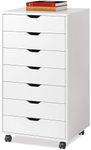 DEVAISE 7-Drawer Chest, Wood Storag