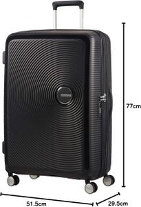 American Tourister Soundbox 77cm Suitcase – Lightweight Hard Shell Luggage