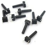 Electronic Spices 4 Pins 20mm x 5mm Micro Momentary Tact Tactile Push Button Switch Assortment Kit - PACK OF 10