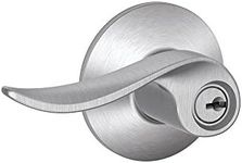 Schlage F51A SAC 626 Sacramento Entrance Lock Lever, Satin Chrome