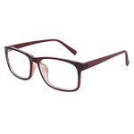 GQUEEN Fashion Fake Glasses Clear Lens Retro Style Glasses Women Men