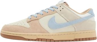 Nike Women's W Dunk Low Basketball Shoes, Light Armory Blue Coconut Milk, 9.5 UK