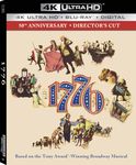 1776 (1972) - 50th Anniversary Edition - Director's Cut (4K UHD + Blu-ray + Bonus Disc + Digital) (3-Disc) (Uncut | Premium Slipcase Packaging | Region Free 4K Ultra HD / Blu-ray | US Import) - Restored & Remastered on 4K Ultra HD