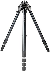 SLIK Professional 4 Tripod Legs - Supports 22 lb, for Mirrorless/DSLR Sony Nikon Canon Fuji Cameras and More - Black (619-975)