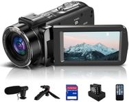 4K Video Camera Camcorder 10X Optic