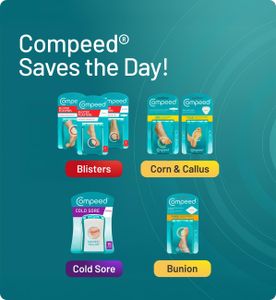 Compeed Cold Sore Patches – 15-Pack Invisible Hydrocolloid Treatment