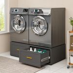 2 Pack Metal Washer and Dryer Pedes
