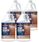 Bioesque Marine Teak Sealant, 1 Gallon (Pack of 4)