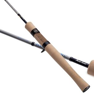 PURELURE Reflex ARC Fishing Rod Micro Lures Flick Casting, Toray Carbon Fiber T300+T1100G+M46X, Fuji Stainless Steel Frame with SIC Ring, Full Cork Reel Seat Handle, MF BFS Bass Trout Rod 2 PCS