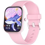 Fitness Tracker Watch for Kids, IP68 Waterproof Kids Smart Watch with 1.5" DIY Dials 19 Sport Modes, Pedometers, Heart Rate, Sleep Monitor, Great Gift for Boys Girls Teens 6-14