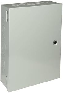 WarmlyYours RLY-12PL-CC Large Relay Panel for Snow Melting, Slab Heating, and Roof Deicing - 30A, 12-Pole, Hardwired, NEMA 1 Rated
