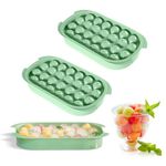 Spectabilis Premium Ice Cube Trays for Freezer (Set of 3) Create 78 Small Ice Ball at Once - Perfectly Fill Our Portable Ice Bin - Enjoy Your Chilling Cool Time