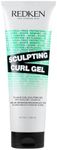 Redken Sculpting Curl Gel, Curl Defining Cream, Styling Gel for Curly Hair, 72Hr Definition Activator, With Jojoba Oil and Squalane, No Crunch Effect, Silicone-free, 250mL