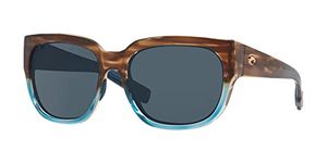Costa Del Mar Women's Water Woman Ii Sunglasses, Tortoise/Grey Polarized, 58 mm