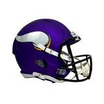 NFL Minnesota Vikings Riddell Full Size Replica Speed Helmet, Medium, Purple, One Size