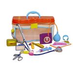 B. Toys – Toy Doctor Kit – Doctor Play Set – Pretend Play Set for Toddlers, Kids – Stethoscope, Thermometer, Beeper & More – 18 Months + – Wee MD